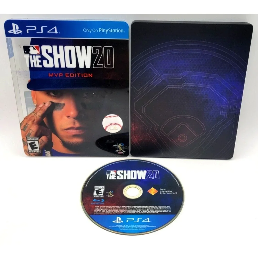 MLB The Show 20 MVP Edition Steelbook Playstation 4 PS4